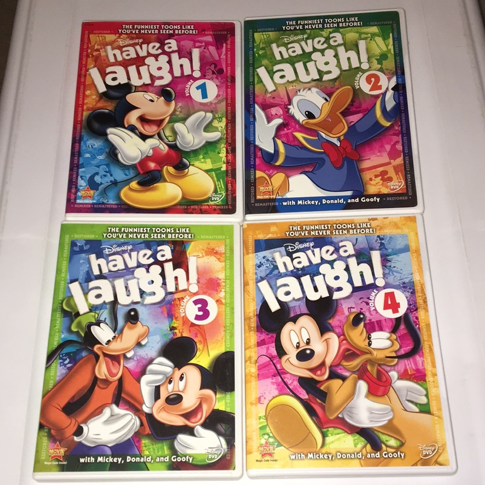 Disney’s Have a Laugh! Video set